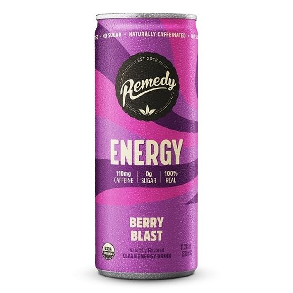 Remedy Berry Blast Energy Drink, 11 Fluid Ounce -- 12 per case