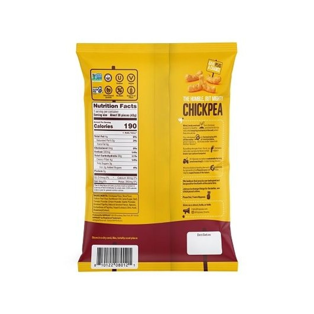 Hippeas Non-Gmo Bohemian Barbecue Chickpea Puffs, 1.5 Ounce -- 12 per case