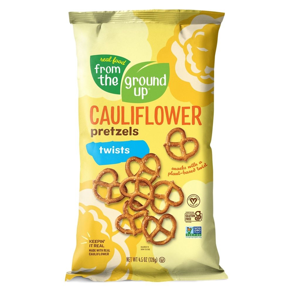 From The Ground Up Original Cauliflower Pretzel Twist, 4.5 Ounce -- 12 per case