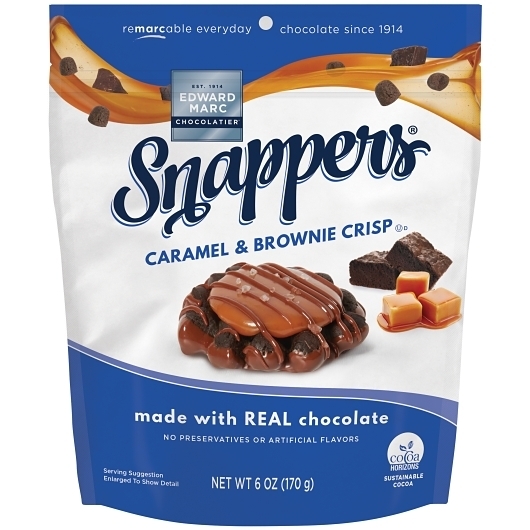 Edward Marc Caramel Brownie Cluster, 6 Ounce -- 10 per case