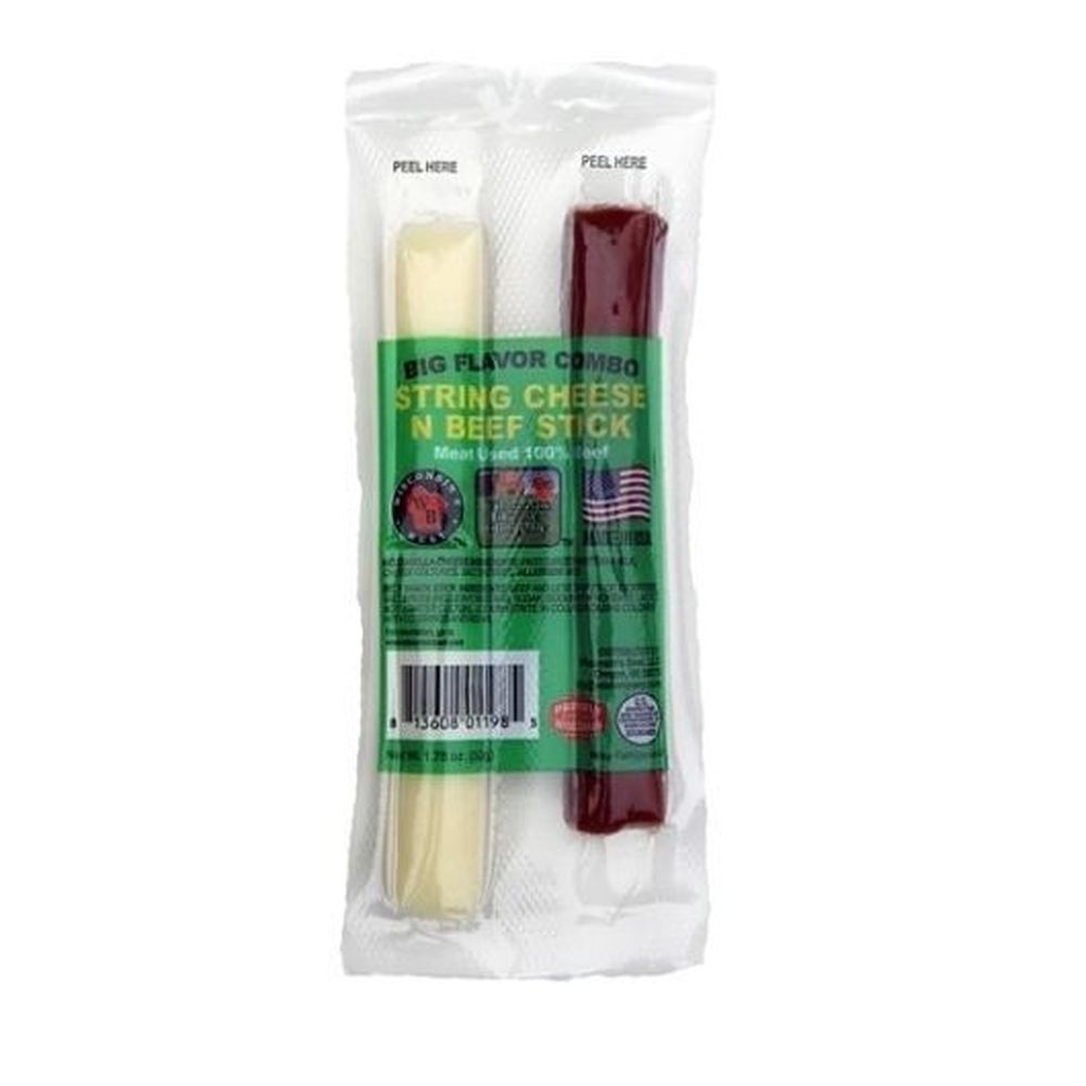 Wisconsins Best String Cheese and Beef Stick, 1.75 Ounce -- 72 per case