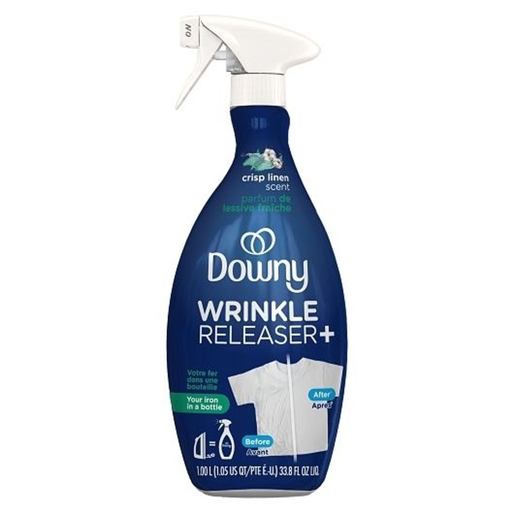 Downy Crisp Linen Wrinkle Releaser, 33.8 Fluid Ounce -- 4 per case
