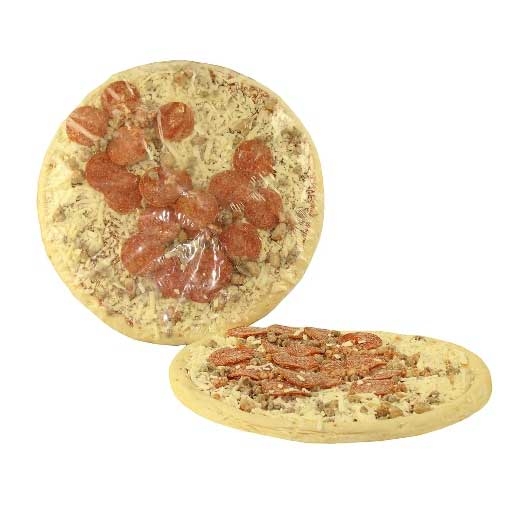Bellarico Rising Crust Four Meat Pizza, 12 inch -- 12 per case.