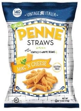Vintage Italia Mac N Cheese Penne Straw, 6 Ounce -- 12 per case
