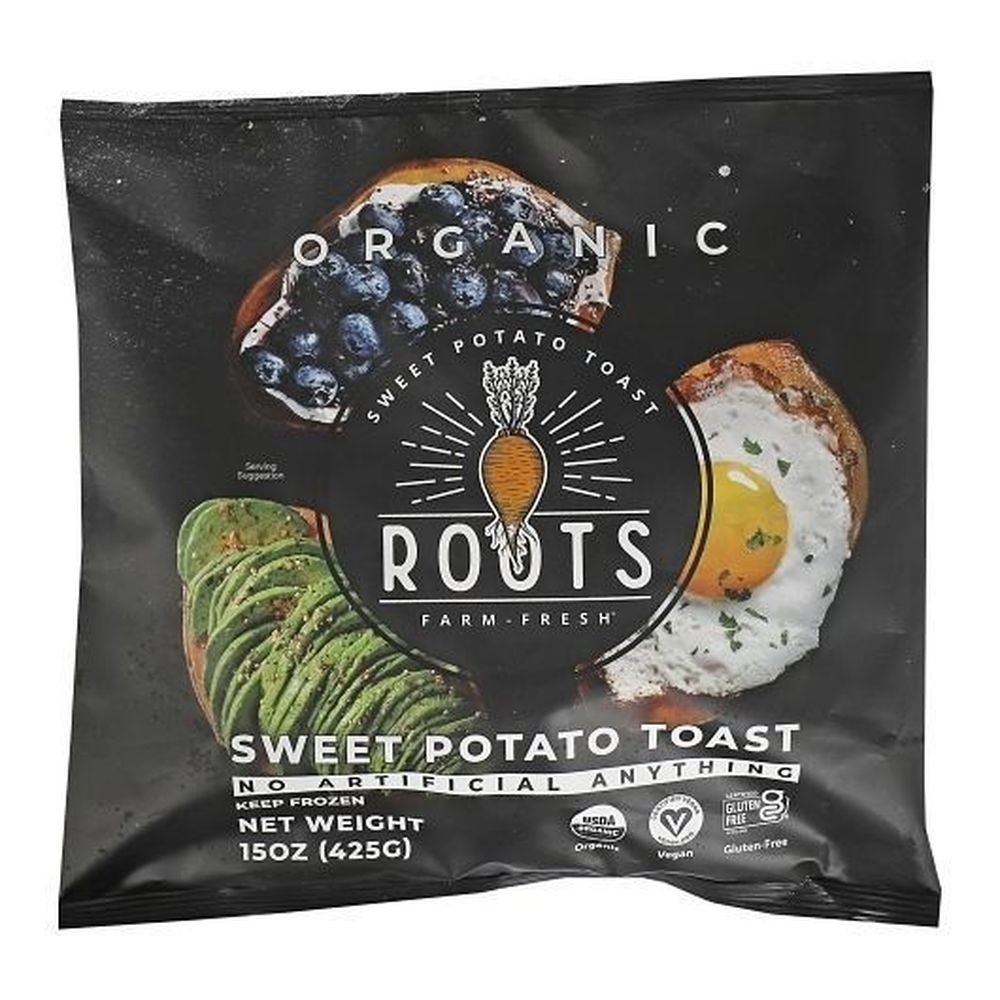 Roots Organic Sweet Potato Toast, 15 Ounce -- 12 per case