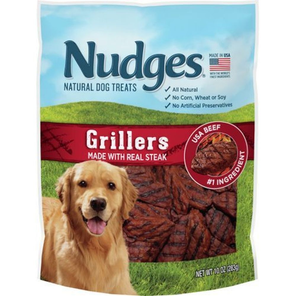 Blue Buffalo Nudges Steak Grillers Natural Dog Treats, 10 Ounce -- 6 per case