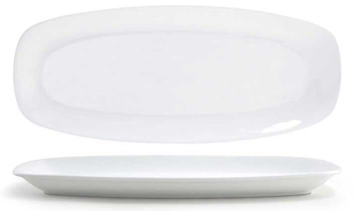 Front Of The House Mod Rectangle Plate, 15 x 6.5 inch -- 6 per case