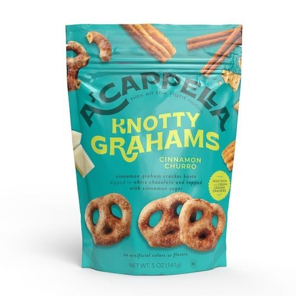 Acappella Cinnamon Churro Knotty Grahams, 4.5 Ounce -- 6 per case
