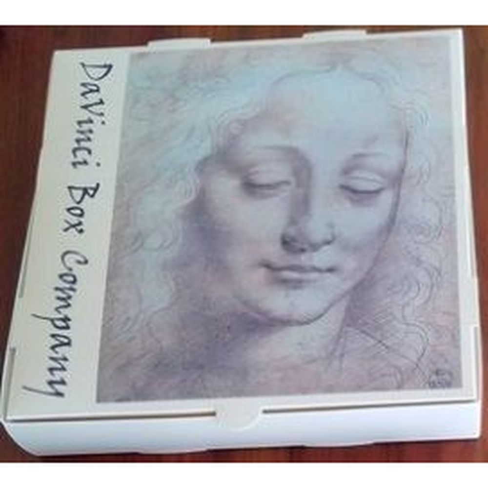 De Vincis Pizza Box, 12 inch -- 50 per case