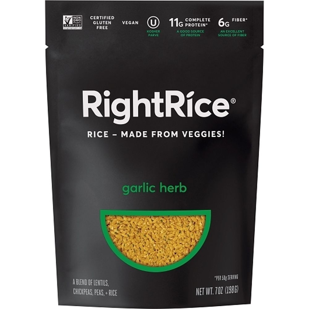 Rightrice Garlic Herb Veggies Rice, 7 Ounce -- 6 per case