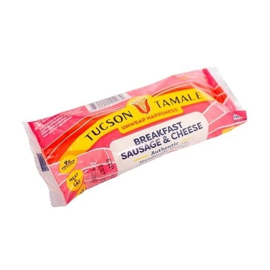 Tucson Tamale Sausage and Cheese Breakfast Tamale, 5 Ounce -- 8 per case