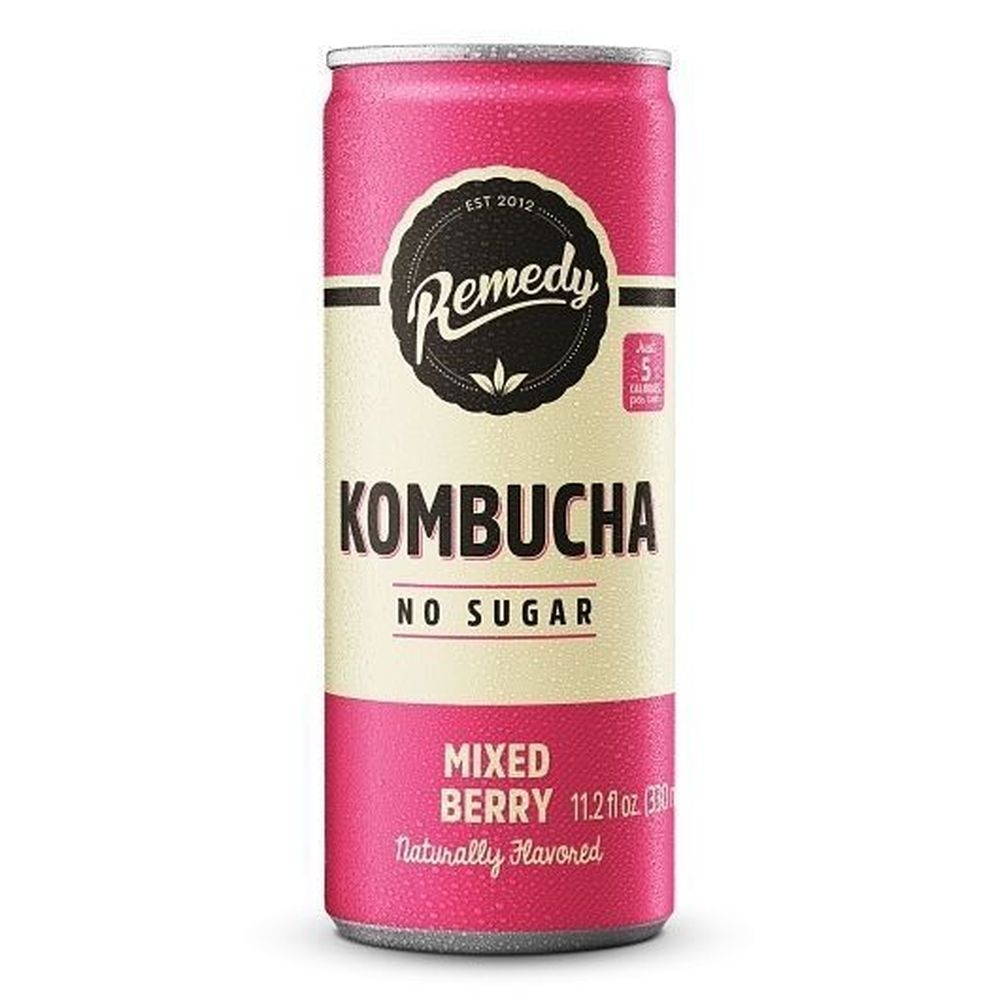 Remedy Mixed Berry Kombucha, 11 Fluid Ounce -- 12 per case