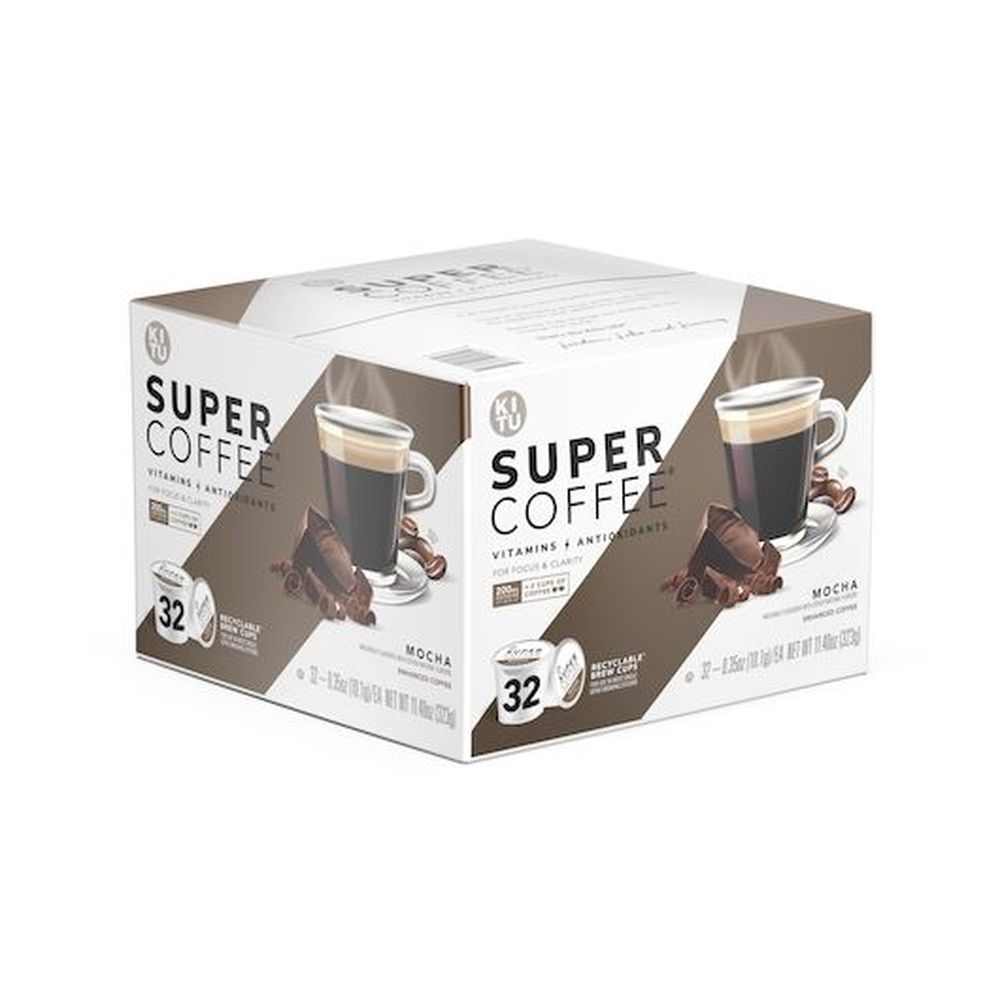 Super Coffee Mocha Coffee Pods, 11.4 Ounce