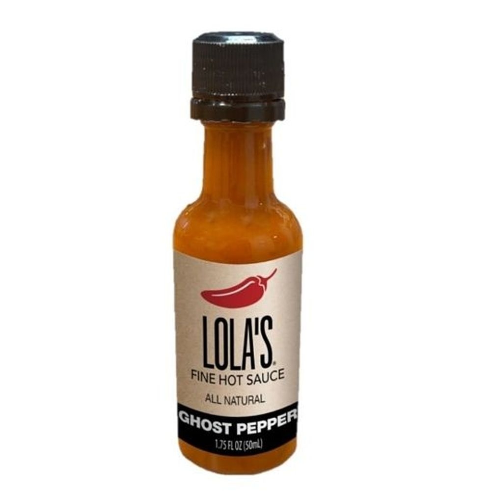Lolas Ghost Pepper Fine Hot Sauce, 45 count