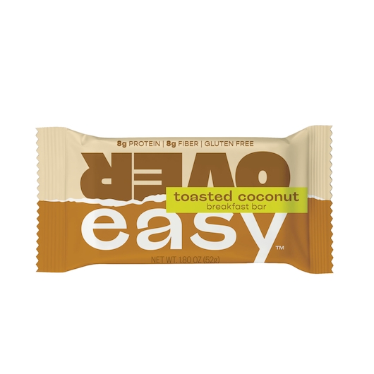 Over Easy Toasted Coconut Breakfast Bar, 1.8 Ounce -- 144 per case