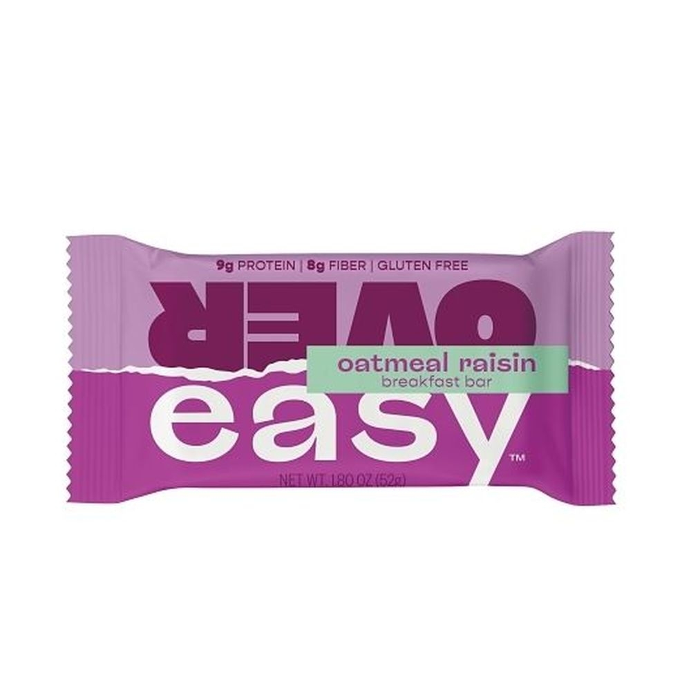 Over Easy Oatmeal Raisin Breakfast Bar, 1.8 Ounce -- 144 per case