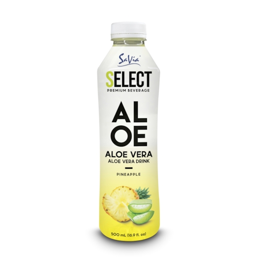 Savia Pineapple Aloe Vera Drink, 500 Milliliter -- 12 per case