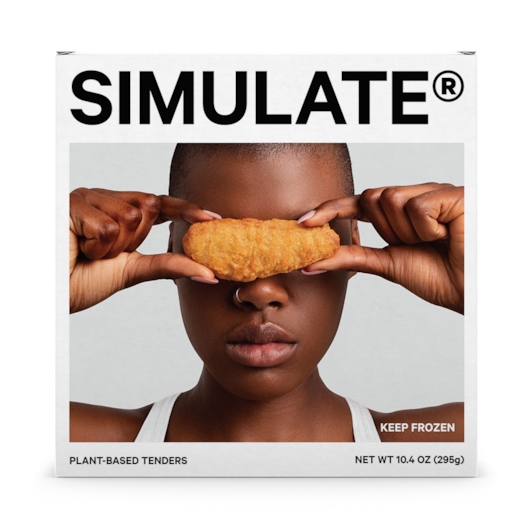 Simulate Plant-Based Chicken Tender -- 6 per case