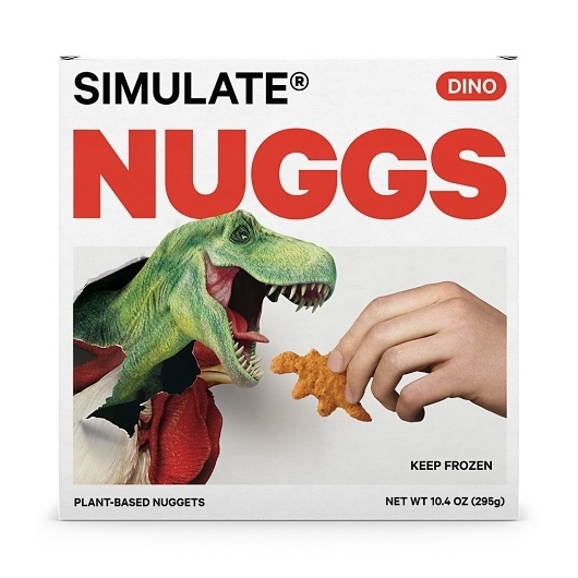 Simulate Plant Based Chicken Nugget -- 6 per case