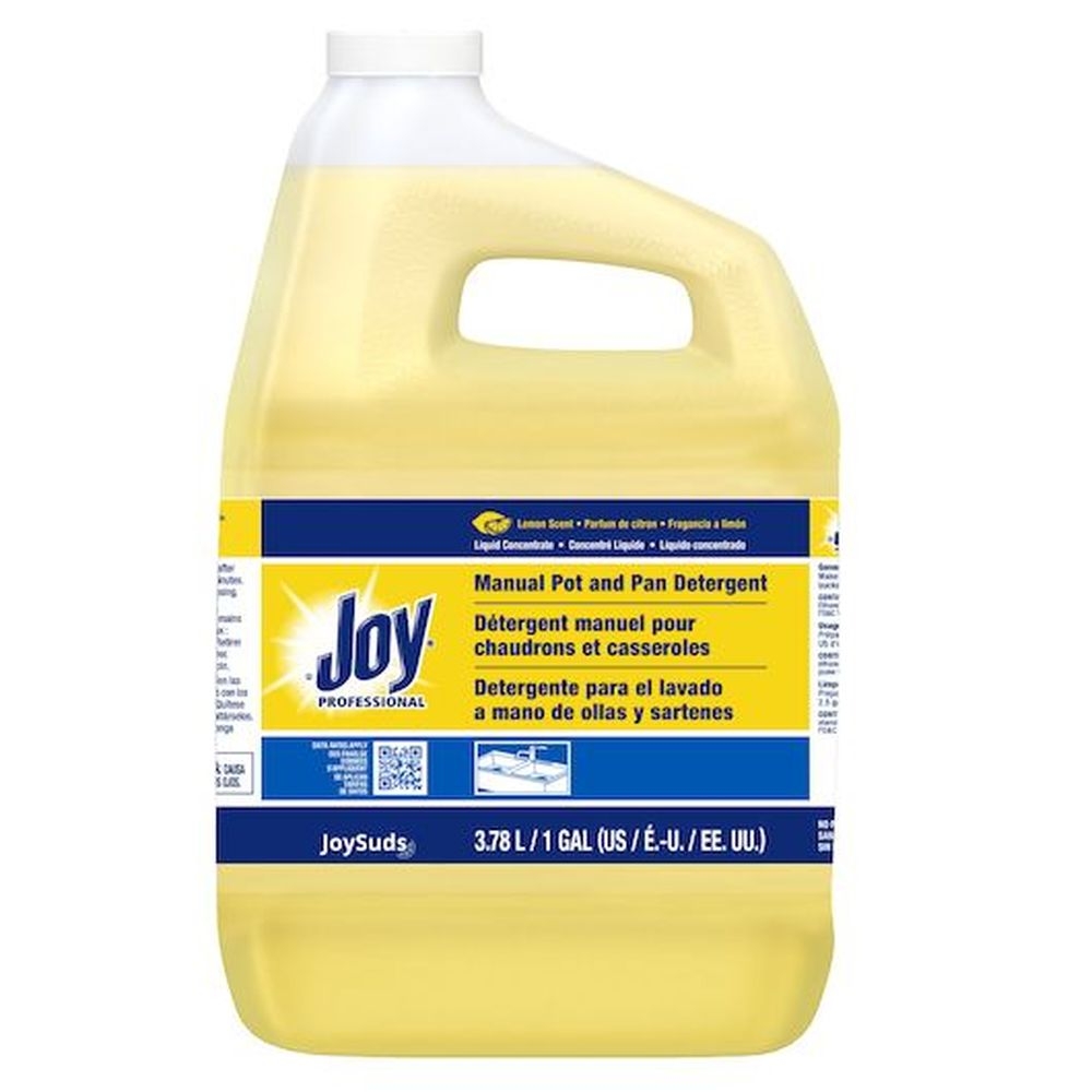 Joy Professional Lemon Scent Dish Pot and Pan Detergent, 1 Gallon -- 4 per case