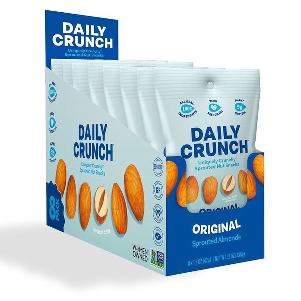 Daily Crunch Sprouted Almonds, 8 count