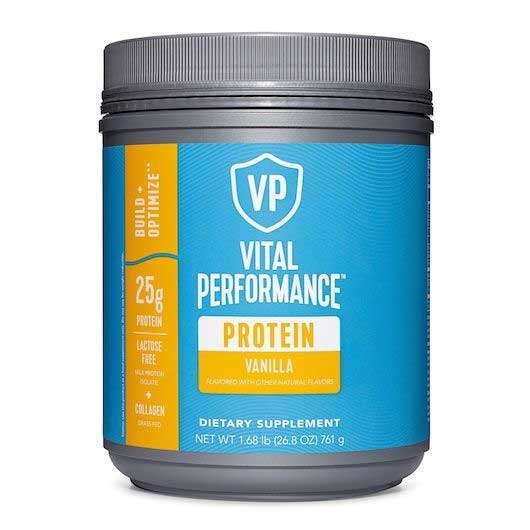 Vital Performance Vanilla Protein Powder, 26.8 Ounce -- 4 per case