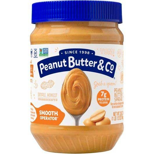 Peanut Butter and Co Smooth Operator Peanut Butter, 28 Ounce -- 6 per case