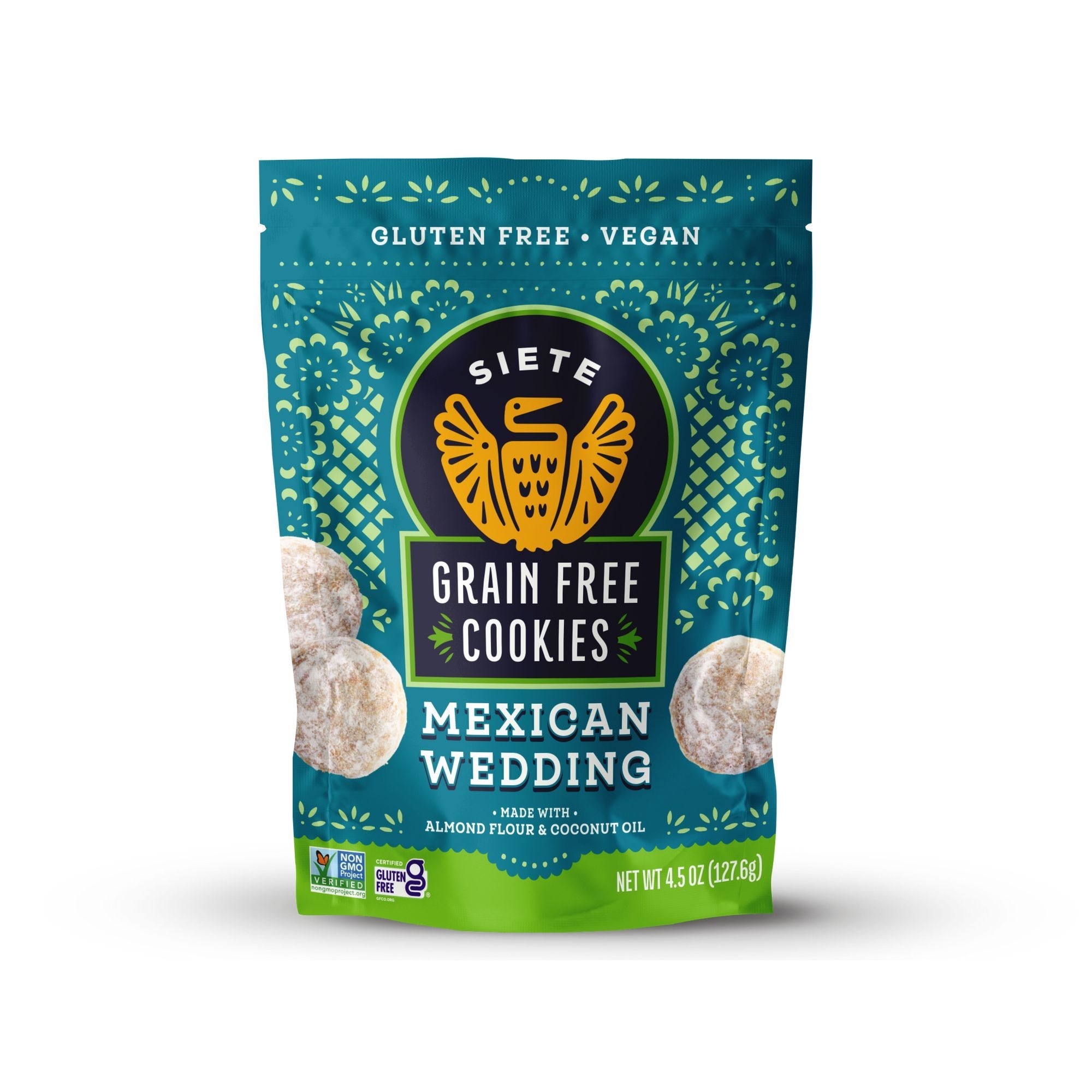 Siete Mexican Wedding Cookie, 4.5 Ounce -- 10 per case