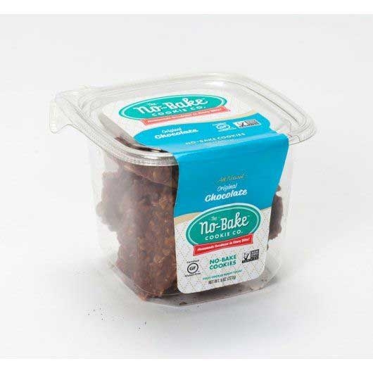 The No Bake Cookie Co Original Chocolate Cookie - Bakery Tub, 8 Ounce -- 12 per case