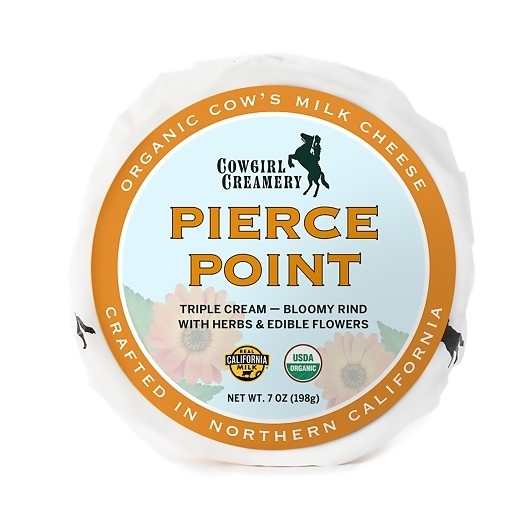 Cowgirl Creamery Pierce Point Cheese, 7 Ounce -- 6 per case