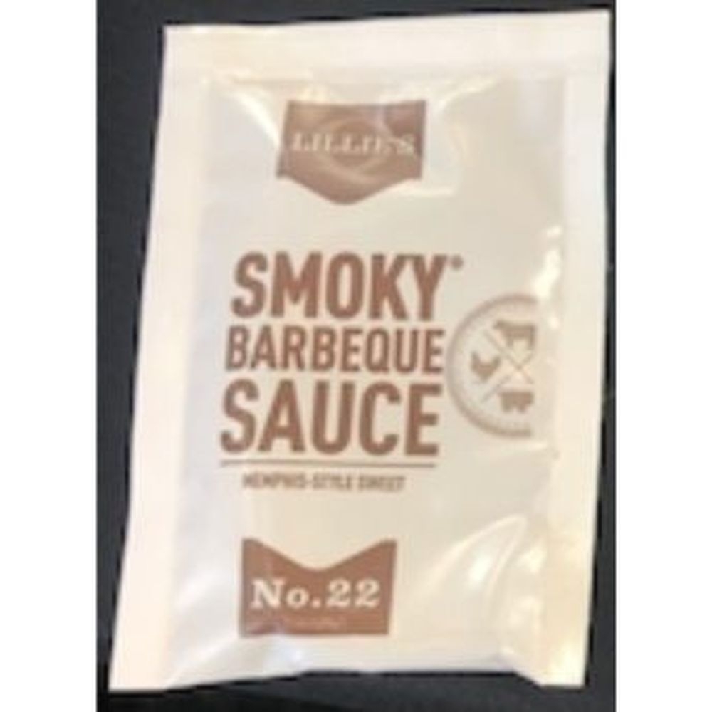 Lillies Q Smoky BBQ Sauce, 1 Ounce -- 300 per case