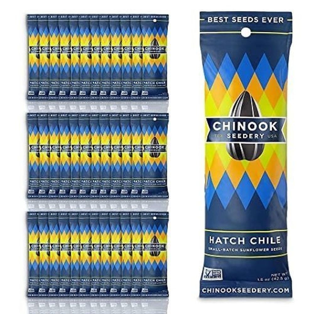 Chinook Seedery Hatch Chile Sunflower Seeds, 1.5 Ounce -- 36 per case