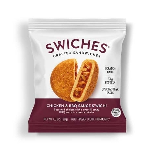 Swiches Bbq Style Chicken Sandwich, 4.5 Ounce -- 72 per case