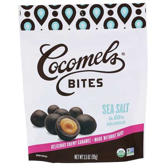 Cocomels Sea Salt Coconut Milk Caramel Bites, 3.5 Ounce -- 6 per case