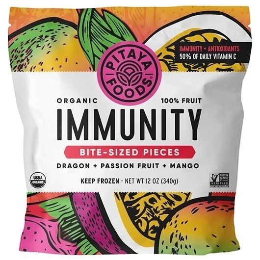Pitaya Foods Organic Tropical Immunity Blend, 12 Ounce -- 8 per case