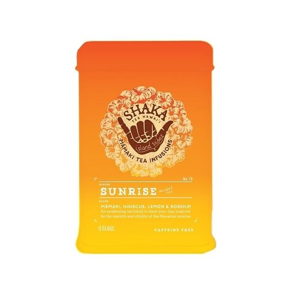 Shaka Sunrise Tea, 15 count -- 6 per case