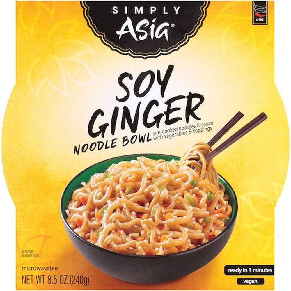 Simply Asia Soy Ginger Noodle Bowl, 8.5 Ounce -- 6 per case