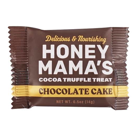 Honey Mamas Minis Chocolate Cake Cocoa Truffle Treats, 0.5 Ounce -- 45 per case