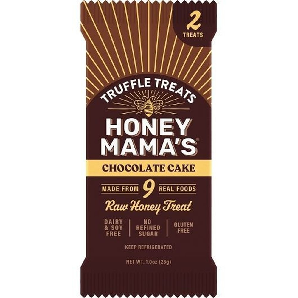 Honey Mamas Chocolate Cake Truffle Treats, 1 Ounce -- 24 per case