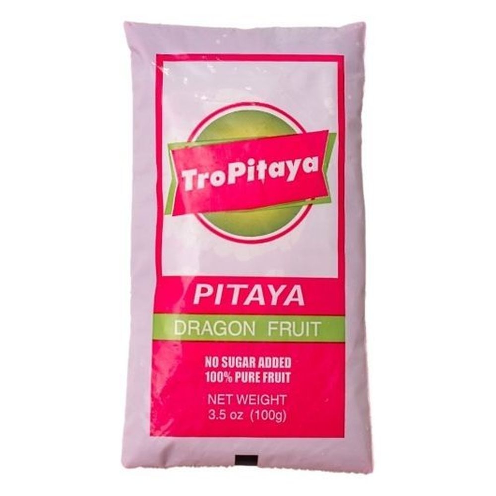 Tropitaya Unsweetened Pitaya Dragon Fruit, 3.5 Ounce -- 60 per case