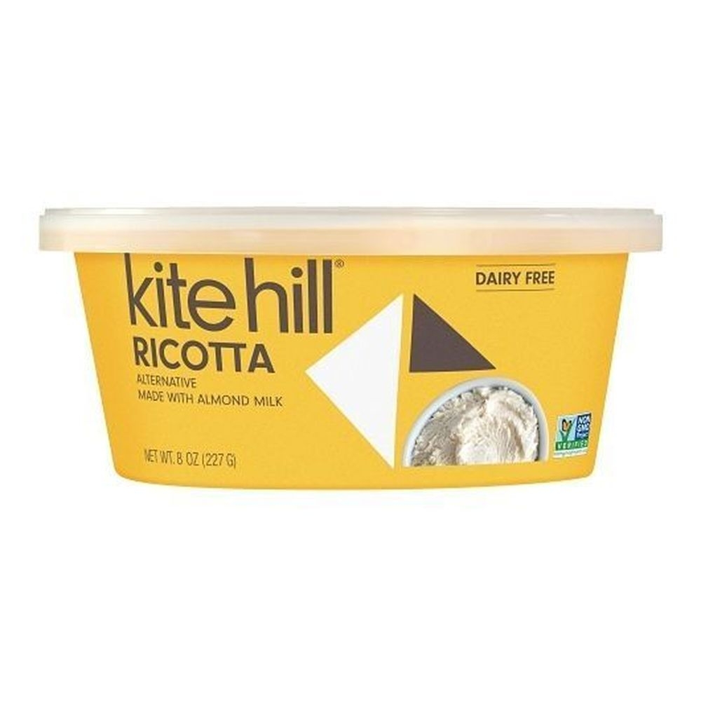 Kite Hill Dairy Free Plant Based Ricotta Cheese, 8 Ounce -- 6 per case