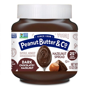 Peanut Butter and Co Dark Chocolate Hazelnut Spread, 13 Ounce -- 6 per case.