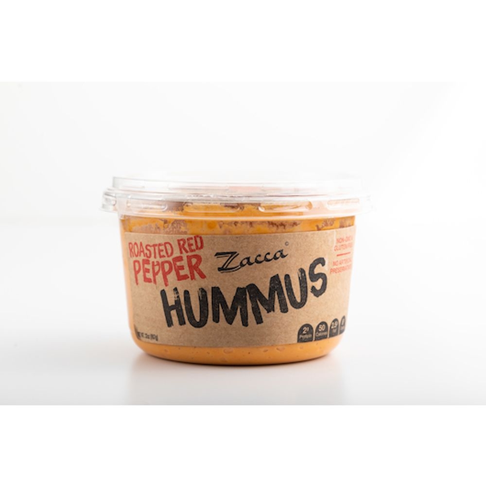 Zacca Roasted Red Pepper Hummus, 4 Pound