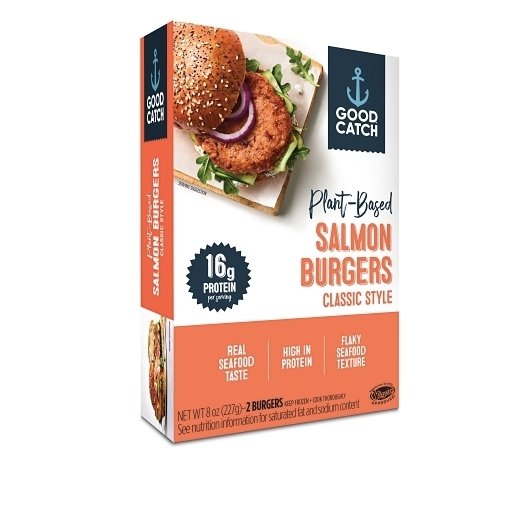 Good Catch Salmon Burgers, 8 Ounce -- 6 per case