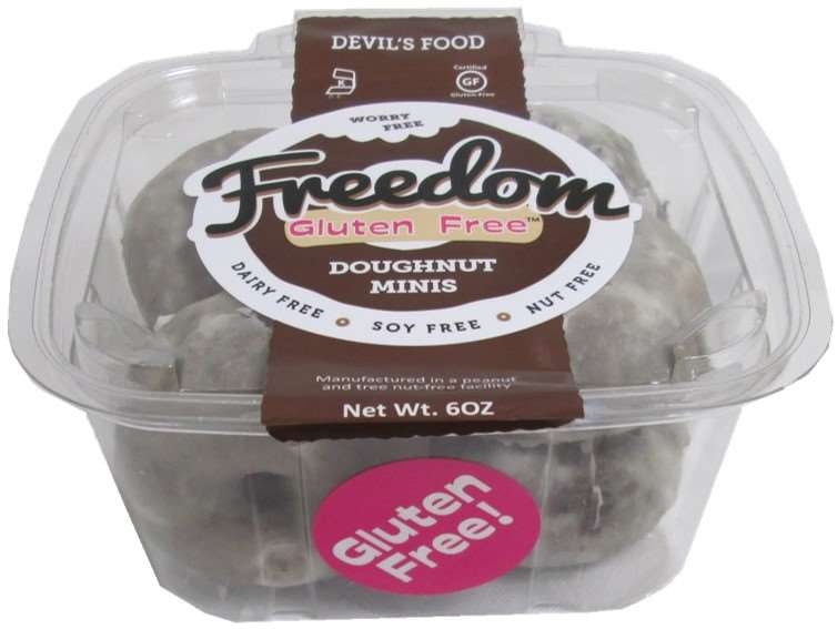Freedom Devils Food Mini Donut, 6 Ounce -- 18 per case