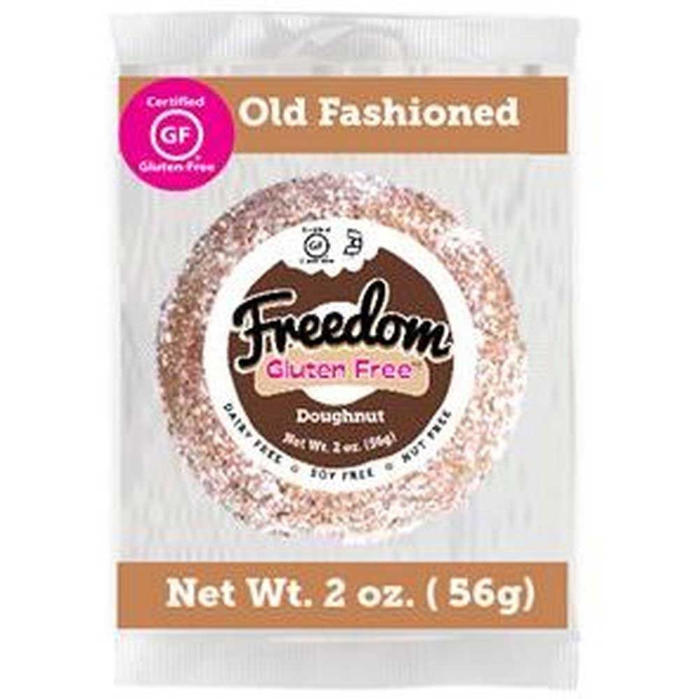 Freedom Bakery Gluten Free Old Fashioned Donut -- 36 per case.