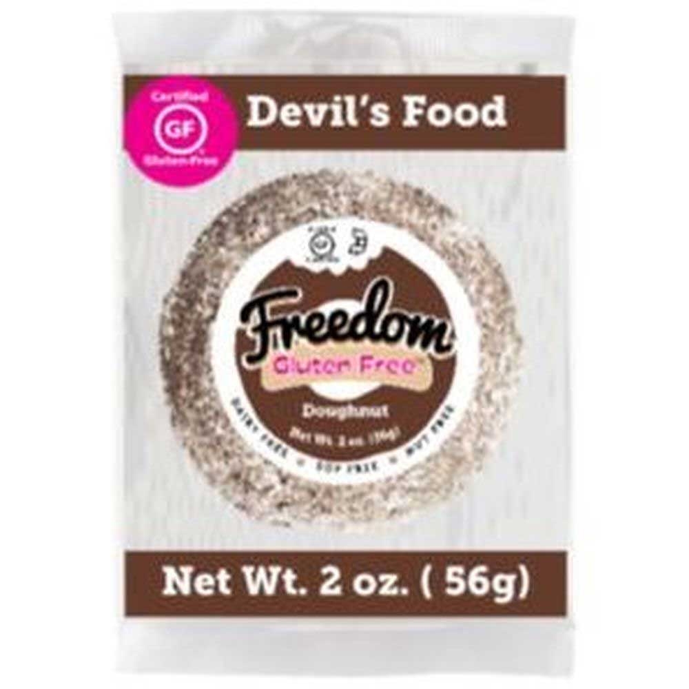 Freedom Bakery Gluten Free Devils Food Donut -- 36 per case.