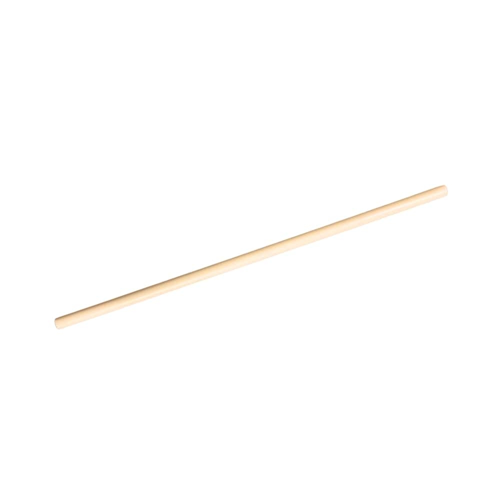 StrawFish Natural Jumbo Unwrapped Biodegradable Straw, 7.75 inch 6mm -- 5000 per case