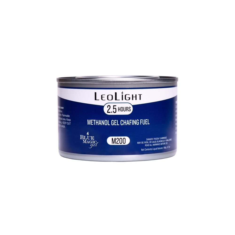 Pico LeoLight 2 Hour Blue Magic Methanol Gel Chafing Fuel -- 72 per case.