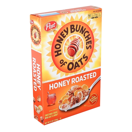 Honey Bunches Of Oats Honey Roasted Cereal, 12 Ounce -- 12 per case